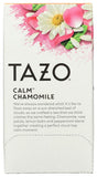 TAZO Chamomile Herbal Supplement side view showing details