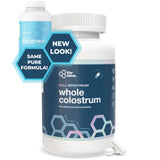 TBR Labs Whole Colostrum 1500mg 60 Capsules side view