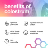 TBR Labs Whole Colostrum capsules close-up