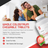 TBR Labs Whole Colostrum tablets close-up
