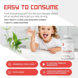 TBR Labs Whole Colostrum tablets on a wooden table