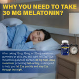 Tcemundry Melatonin Gummies 30mg close-up of gummies