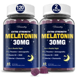 Tcemundry Melatonin Gummies 30mg front view with packaging