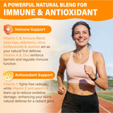 Tcemundry Vitamin C Gummies 1000mg nutritional information