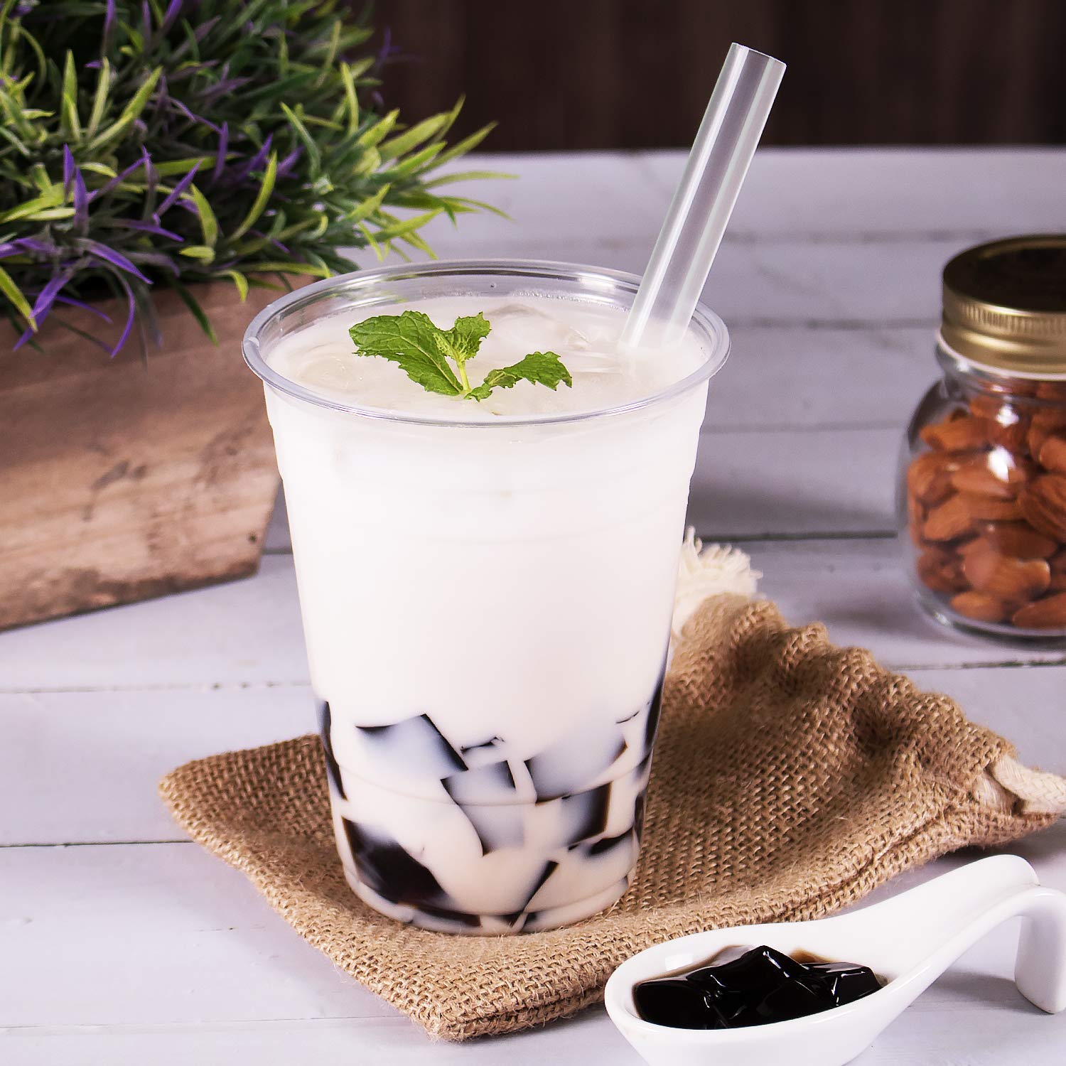 TEA ZONE Grass Jelly Powder packaging details