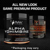 Team Six Supplements Alpha Yohimbine Fat Burner back view