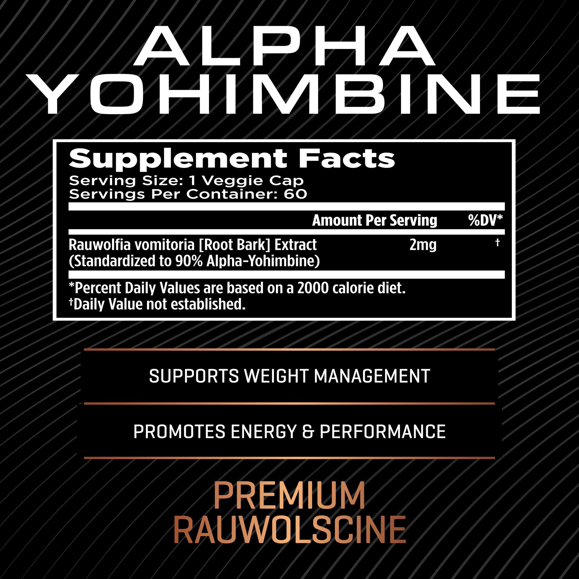 Team Six Supplements Alpha Yohimbine Fat Burner side view