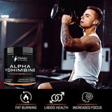 Team Six Supplements Alpha Yohimbine Fat Burner with packaging