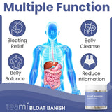Teami Banish capsules in a hand