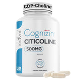 Teaveli Cognizin Citicoline 500mg capsules front view