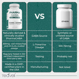 Teaveli Sleep Supplement capsules on a wooden table