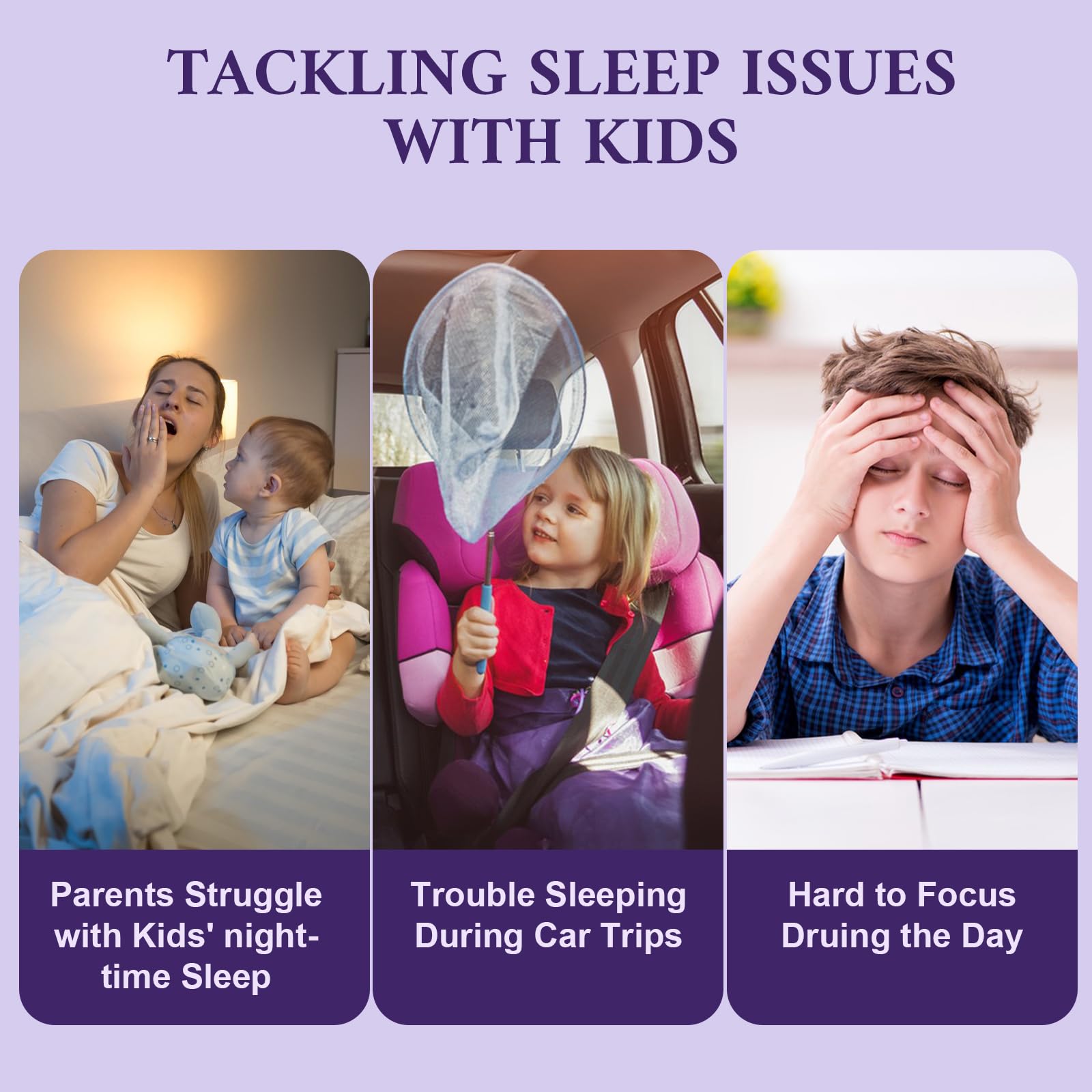 TEAWOO Kids Sleep Patch with lavender and chamomile ingredients