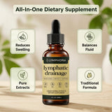 tebazoew Lymphoria Lymphatic Drainage Drops bottle side view