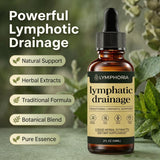 tebazoew Lymphoria Lymphatic Drainage Drops dropper close-up