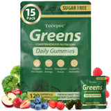 Tecepec Spirulina Gummies front view with packaging