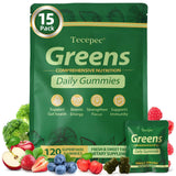 Tecepec Spirulina Gummies front view with packaging