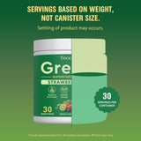 Tecepec Super Greens Powder in a smoothie bowl