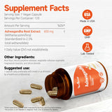 Temimar Ashwagandha Supplement 600mg ingredients list