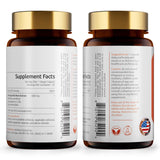 Temimar Ashwagandha Supplement 600mg side view bottle