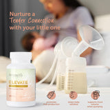 tenderMa support Fenugreek-Free Lactation Support capsules on a wooden table