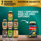 Tenmido Bromelain Supplement bottle with label