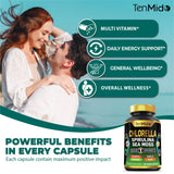 Tenmido Chlorella Supplement in a lifestyle setting