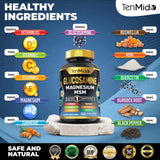Tenmido Glucosamine Chondroitin supplement side view