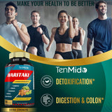 Tenmido Haritaki Extract Capsules with measuring spoon