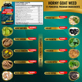 Tenmido Horny Goat Weed Extract Capsules ingredients list