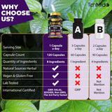 Tenmido Kava Kava Supplement bottle side view