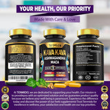 Tenmido Kava Kava Supplement with lifestyle setting