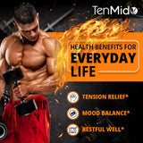 Tenmido Lemon Balm Tincture 2500mg with measuring dropper