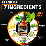 Tenmido Lemon Balm Tincture 30ml with herbal extracts