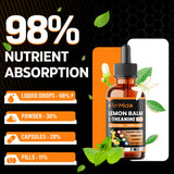 Tenmido Lemon Balm Tincture 30ml with measuring dropper