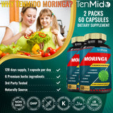 Tenmido Moringa Capsules in a lifestyle setting