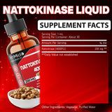 Tenmido Nattokinase Liquid Drops bottle with dropper