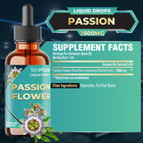 Tenmido Passion Flower Liquid Drops 30ml bottle with dropper