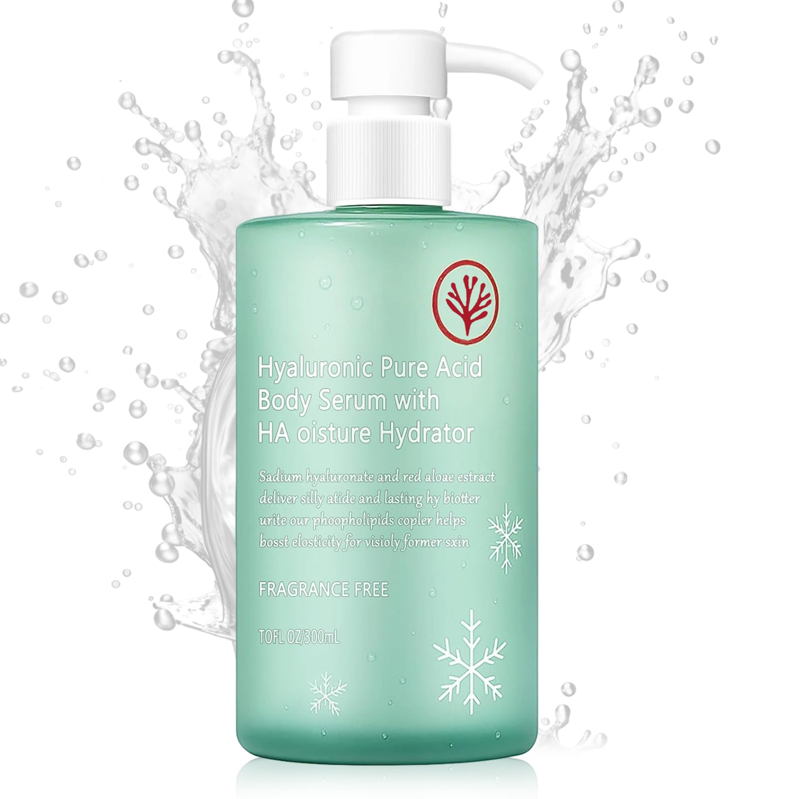 teqnizo Hyaluronic Acid Body Serum 100ml front view