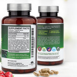 Teraputics IntestinePro herbal supplement ingredients list on packaging