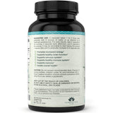 Teraputics Klamath Blue Green Algae capsules with a measuring spoon