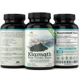 Teraputics Klamath Blue Green Algae packaging details