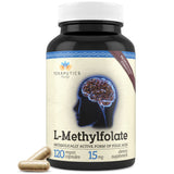 Teraputics L-Methyl Folate 15mg Supplement bottle front view