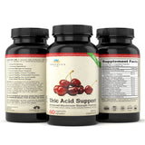 Teraputics Uric Acid Cleanse Supplement lifestyle scene with healthy foods