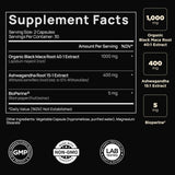 TERRA ELMNT Black Maca & Ashwagandha Supplement side view