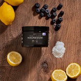 TERRA ELMNT Magnesium Threonate Sleep Powder 2000mg mixed in a glass