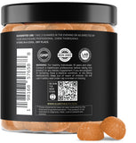 TERRA ELMNT Melatonin XR Sleep Gummies back view with nutritional information