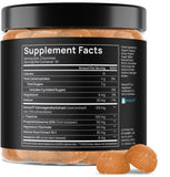 TERRA ELMNT Melatonin XR Sleep Gummies packaging side view