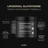 TERRA ELMNT Super L Glutathione 2150mg capsules close-up