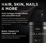TERRA ELMNT Super Multi Collagen Burn powder in a glass