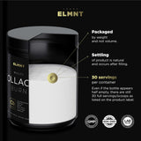 TERRA ELMNT Super Multi Collagen Burn powder with a smoothie